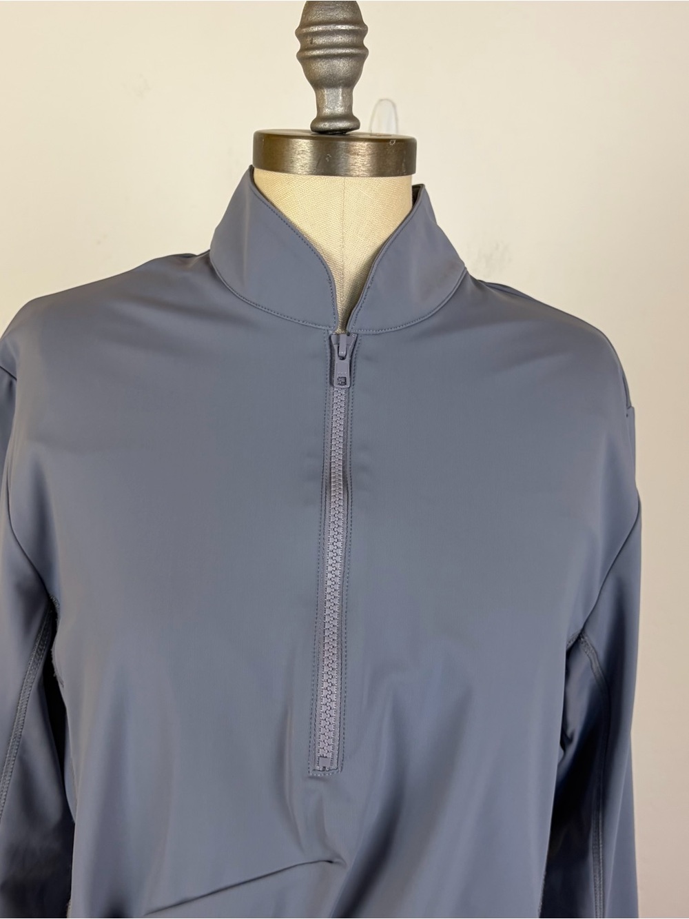 Line in the Sand Light Blue Pullover Jacket - Picture 3 of 7